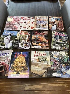 VICTORIA BLISS ROMANTIC HOME MAGAZINES 1999 Entire Year • $22.44