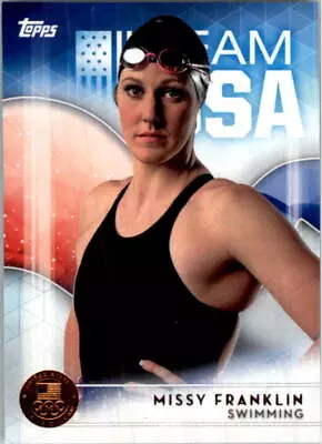 2016 Topps U.S. Olympic Team Bronze #14 Missy Franklin • $1.69