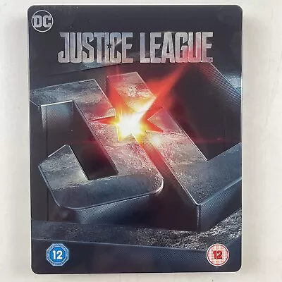 DC Comics Justice League 2D / 3D Blu-Ray Limited Edition Steelbook VGC RARE • $89.99