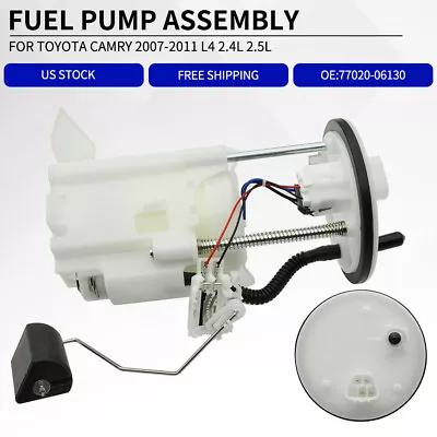 Fuel Pump Module Assembly For 2007-2011 Toyota Camry 2.4L 7702006130 7702006131 • $44.88