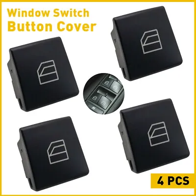 4x Driver Window Switch Repair Cap Button For Mercedes ML GL R W164 W251 X164 • $9.99