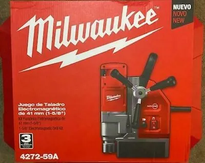 MILWAUKEE 4272-59A Electromagnetic Drill 1-5/8in 220v-240v 13Amp (Intl. Model) • $790