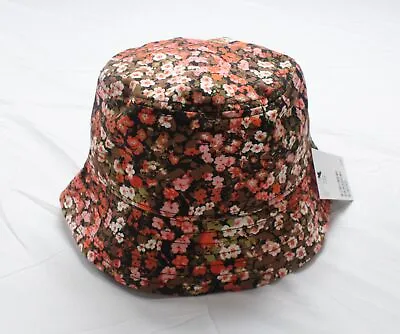 H&M Women's Floral Polyester Bucket Hat JW7 Multicolor Small (54) NWT • $8.79