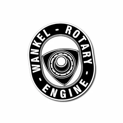 Wankel Rotary Engine Sticker / Decal - Mazda RX7 RX8 13B 12A Turbo Car • $10.50