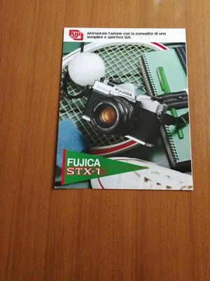 £10.26 • Buy Fuji Stx1n Fujica Camera Vintage Brochure 1982 Data Features Model