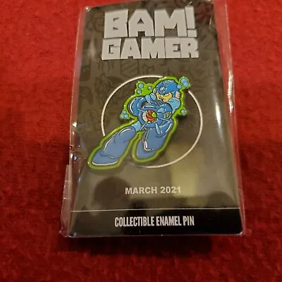 Bam Box  Gamer Exclusive Mega Man  Enamel Hat Pin  • $10.35