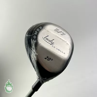 New Right Hand Lady La Jolla 5/7 Combo Wood 20* Ladies Flex Graphite Golf Club • $39.99