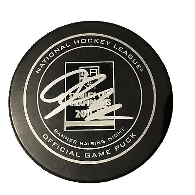 Jonathan Quick LA Kings 2012 Stanley Cup Finals Autographed Official Game Puck • $109.99