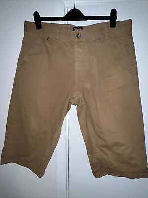 Kangol Mens Brown Shorts XL W38” • £9.19