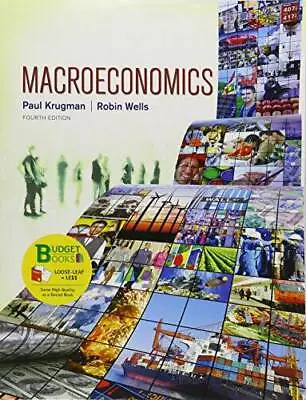 Loose-leaf Version For Macroeconomics - Loose Leaf By Krugman Paul - GOOD • $5.08