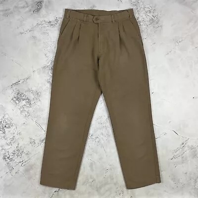 R.M Williams Beige Needle Cord Corduroy Ribbed Chino Trousers Size W33” L30.5” • £17.99