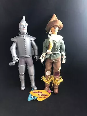 Vintage MGM 1988 Wizard Of Oz Dolls Toy Time & Multi Toy Corp Scare Crow Tin Man • $19.25