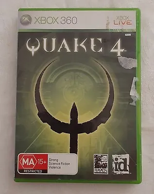 Xbox 360 Game Quake 4 MA ID First Person Shooter Manual • $17.50