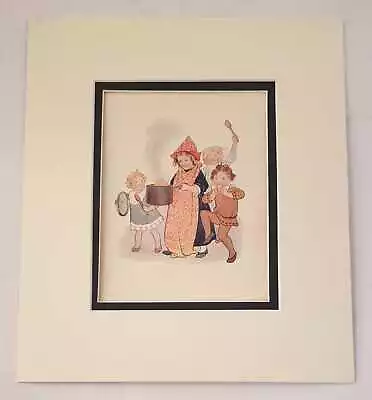 TARRANT Pease Pudding Hot (1934 Nursery Rhymes Colour Lithograph) • £9.95