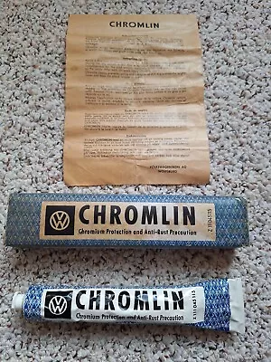 Vintage Nos Vw Dealer Accesory Chromlin Polish Split Window Beetle Bus 25hp 36hp • $46