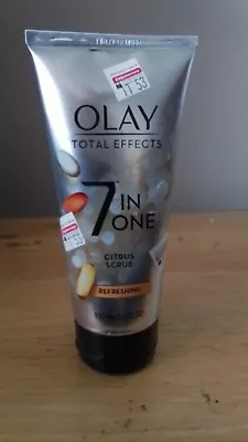Olay Total Effects Face Wash 7 In 1 Refreshing Citrus Scrub 5 Fl Oz • $11.50