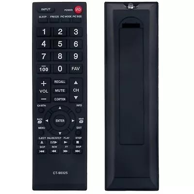 $7.20 • Buy CT-90325 Replace Remote Control Fit For Toshiba 50L2200U 37E20 32C120U 22AV600