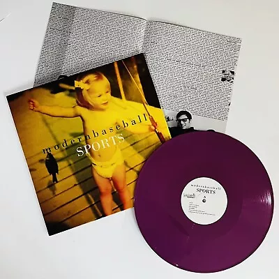 Modern Baseball SPORTS Color Vinyl LP Record M/NM Unplayed • $39.97