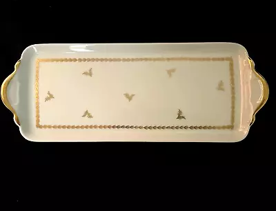 Vintage Camille Tharaud Limoges Porcelain Vanity Tray Platter France 15.5  X 6  • $25