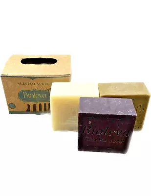 Bioleva Fragrant Laurel Soap Natural 100% Pure Olives Oil Soap 3x80g • £9.99