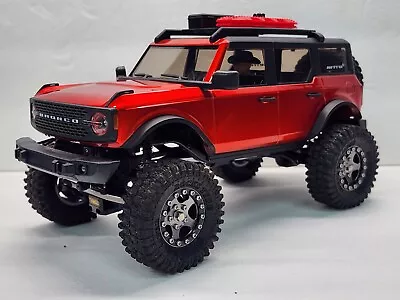 Axial SCX24 2021 Ford Bronco 4WD Truck RTR - Tons Of Upgrades Treal Injora • $325