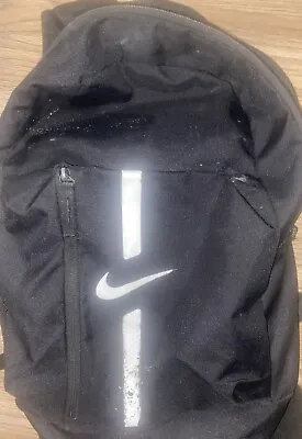 Nike Academy Team Unisex Backpack - Black/Black/White (DA2571) • £7