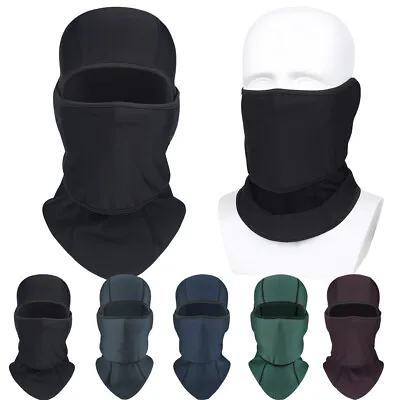Full Face Mask Cover With Head Cover Motorcycle Headgear Balaclava Hat Men  USA • $9.98
