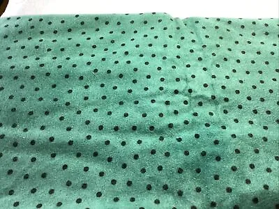 Woolies Flannel Fabric Maywood Studio Emerald Green 1 1/4 Yd Cotton Quilting • $13