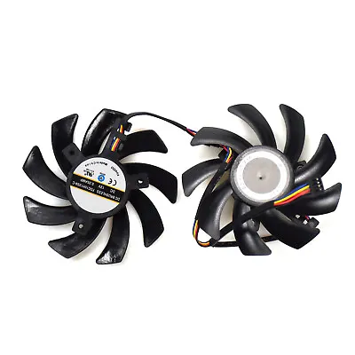 Cooler Fan For XFX R9 390X 390 R9 280X RX460 470 470D 474 480 Graphics Card 85mm • £10.32