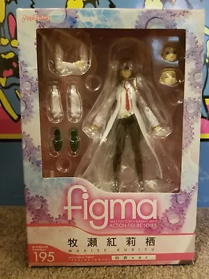 Figma 195 Steins;Gate Kurisu Makise Labcoat - Authentic Official • $93