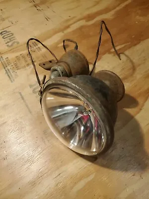 Vintage Automobile Spotlight With Mirror Auto Car Spot Light • $100