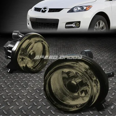 FOR 04-16 Mazda MPV RX8 MX5 CX7 SMOKED LENS FRONT BUMPER DRIVING FOG LIGHT LAMP • $25.59