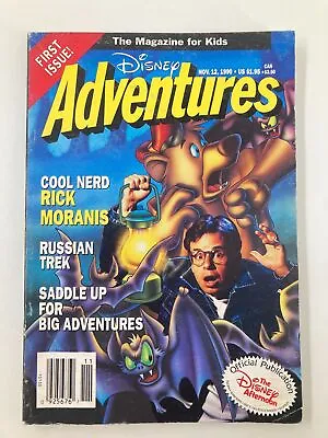 $12.71 • Buy Disney Adventures Magazine November 12 1990 Cool Nerd Rick Moranis No Label