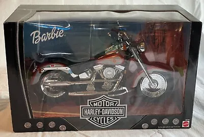 Vintage 1999 Barbie Harley Davidson Fat Boy Motorcycle #26132 New In Box • $75