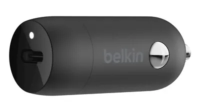 Belkin BoostCharge 20W USB-C PD Car Charger - Black • $22.49