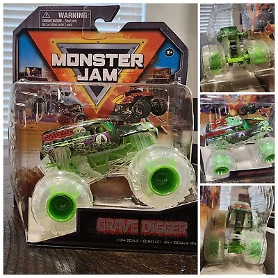 Spin Master 2024 Monster Jam GRAVE DIGGER Ghost Crew Series 35 CHASE - IN HAND!! • $26.95