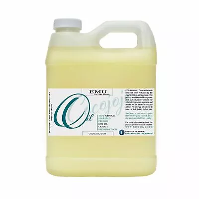 $49.75 • Buy Emu Oil 32 Oz 100 Pure Emu Oil Natural Australian 6 Times Fully Refined No Odor