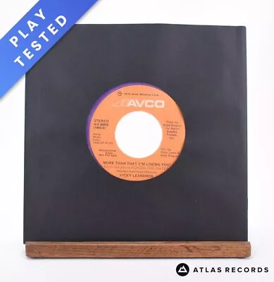 Vicky Leandros - More Than That (I'm Losing You) - Promo 7  Vinyl Record - EX • $16.42