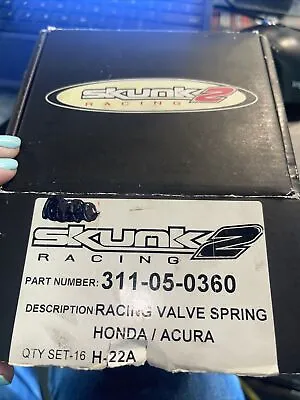 Skunk2 Alpha Series Valve Springs Prelude VTEC H22 H22A H22A1 H22A4 311-05-1360 • $219.99