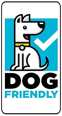 £2.99 • Buy DOG FRIENDLY ESTABLISHMENT Pet Office Pub Bar Cafe Shop Window Door Metal Sign