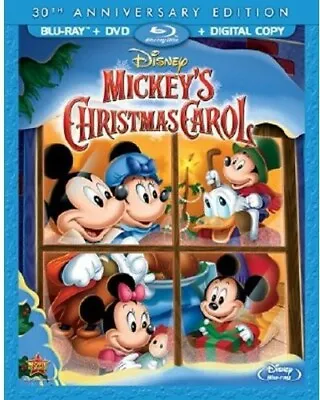 Mickey's Christmas Carol (30th Anniversary) (BLU RAY) Region Free  -sealed • £26.79