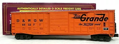 MTH Denver Rio Grande D&RGW #65327 50' Waffle Box Car (20-93049) - Freight Train • $80