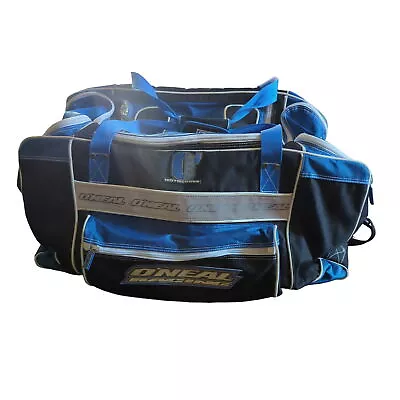 O'Neal Motorcross Racing MX-3 Gear Bag Duffle Tote Black Blue • $59.99