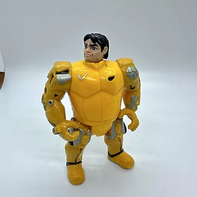 VOLTRON THIRD DIMENSION LION FORCE Human Hunk Yellow 4  Figure Trendmasters 1998 • $9.99