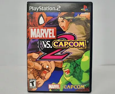 Marvel Vs Capcom 2 For PlayStation 2 W/ ORIGINAL CASE AND MANUAL • $209.99