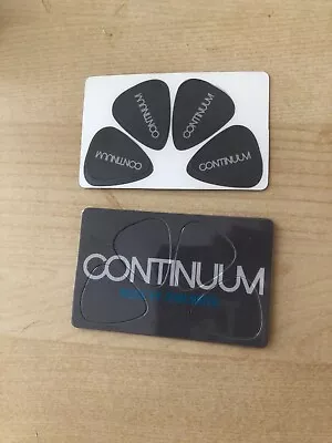 John Mayer  Continuum  4  Guitar Picks  Per  Card  10 Cards  40 Picks • $65