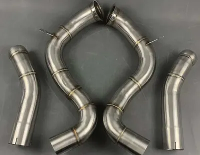 15-21 Mercedes C63 C63s Amg M177 Exhaust Downpipes W205 Down Pipes • $1250