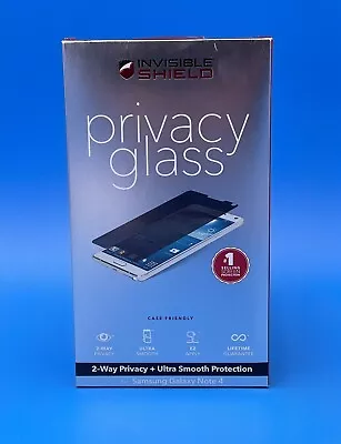 Zagg Invisible Shield Original Screen Protector For Samsung Galaxy Note 4 • $6.99