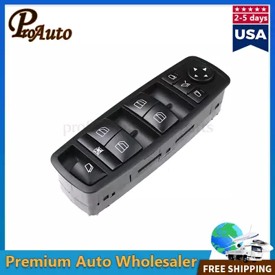Front Driver Side Window Control Switch For 07-12 Mercedes-Benz Gl450 2518300590 • $21.99