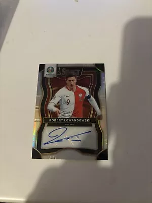 2020 Panini Select UEFA Euro #SI-SL Robert Lewandowski Select Auto • £55